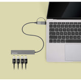 4-Port USB 3.0 Typ-C / Typ-A Kombo-Hub Image 7