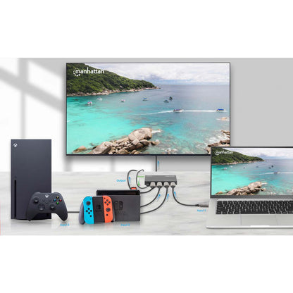 4K@60Hz 3-Port HDMI-Switch Image 4