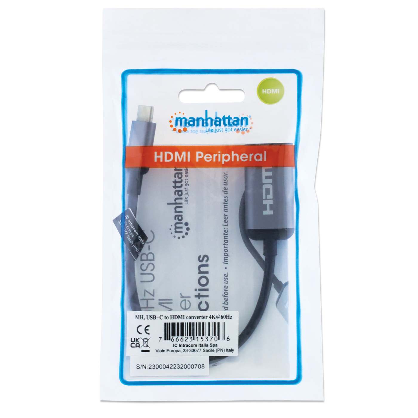 4K@60Hz USB-C auf HDMI-Adapter Packaging Image 2