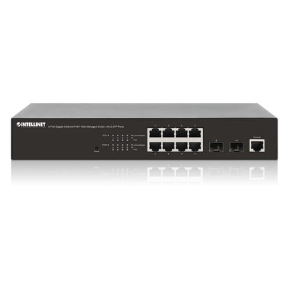 8-Port Gigabit Ethernet PoE+ Web-Managed Switch mit 2 SFP-Ports Image 6