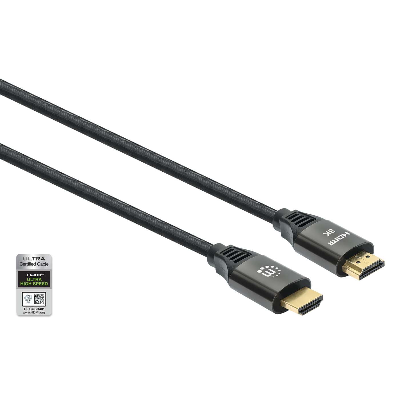 8K@60Hz Zertifiziertes Ultra High Speed HDMI-Kabel mit Ethernet-Kanal, 2 m Image 3