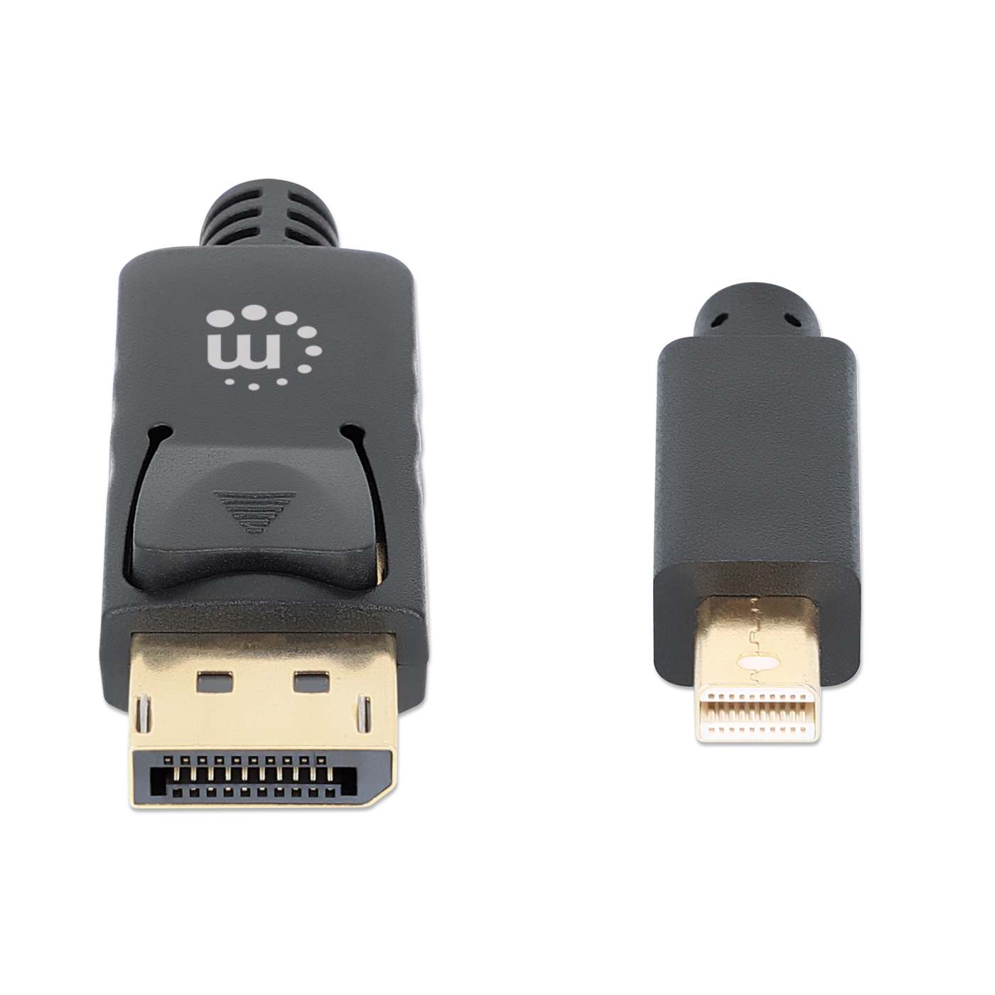 MH MiniDisplayport to Displayport Cable, 3m DP1.4, Black Image 3