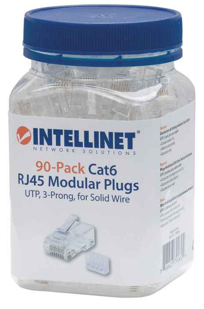 90er-Pack Cat6 RJ45-Modularstecker Packaging Image 2