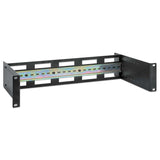 Tiefenverstellbarer 19" DIN-Hutschienenträger, 2 HE Image 3