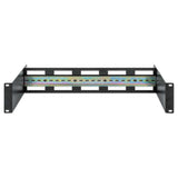 Tiefenverstellbarer 19" DIN-Hutschienenträger, 2 HE Image 4