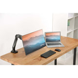 Tischhalterung mit Gasdruckfeder für einen Monitor, Aluminium Image 14