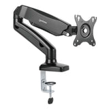 Tischhalterung mit Gasdruckfeder für einen Monitor, Aluminium Image 3