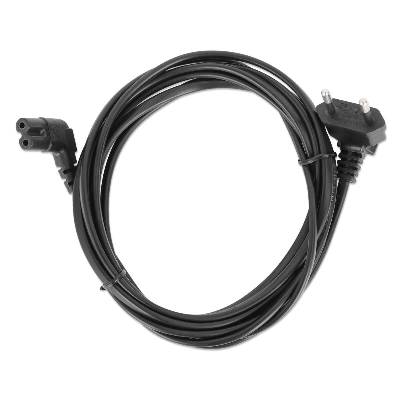 Stromkabel C7 auf EU CEE 7/16 mit Winkelsteckern, 3 m Image 8