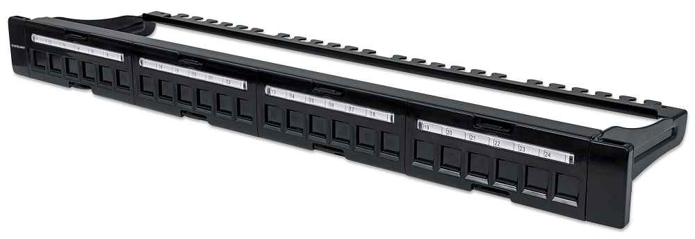 24-Port Patchpanel, unbestückt Image 1