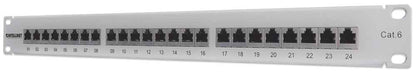 24-Port Cat6 Patchpanel, geschirmt Image 1