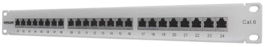 24-Port Cat6 Patchpanel, geschirmt Image 1