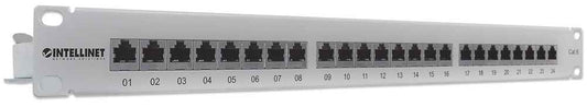 24-Port Cat6 Patchpanel, geschirmt Image 2