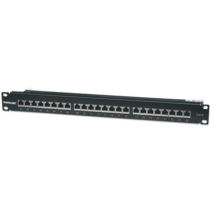 24-Port Cat6 Patchpanel, geschirmt Image 1