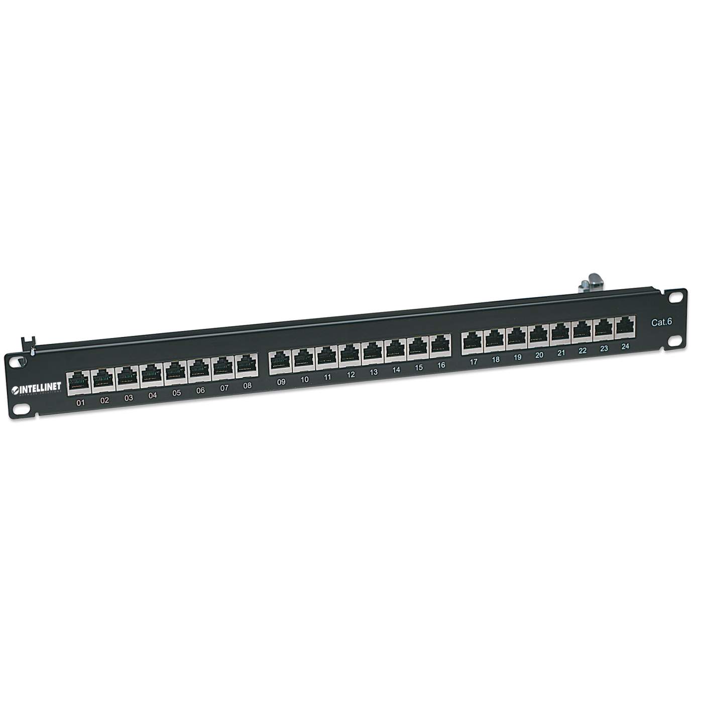 24-Port Cat6 Patchpanel, geschirmt Image 3