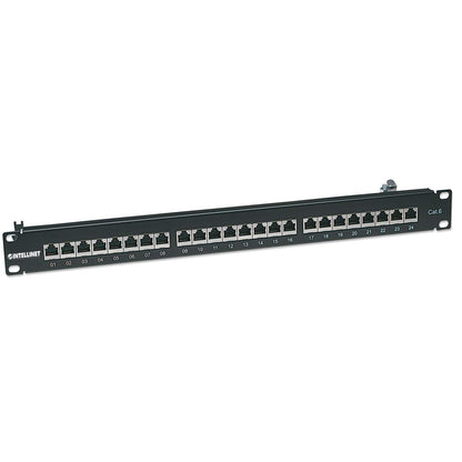 24-Port Cat6 Patchpanel, geschirmt Image 3