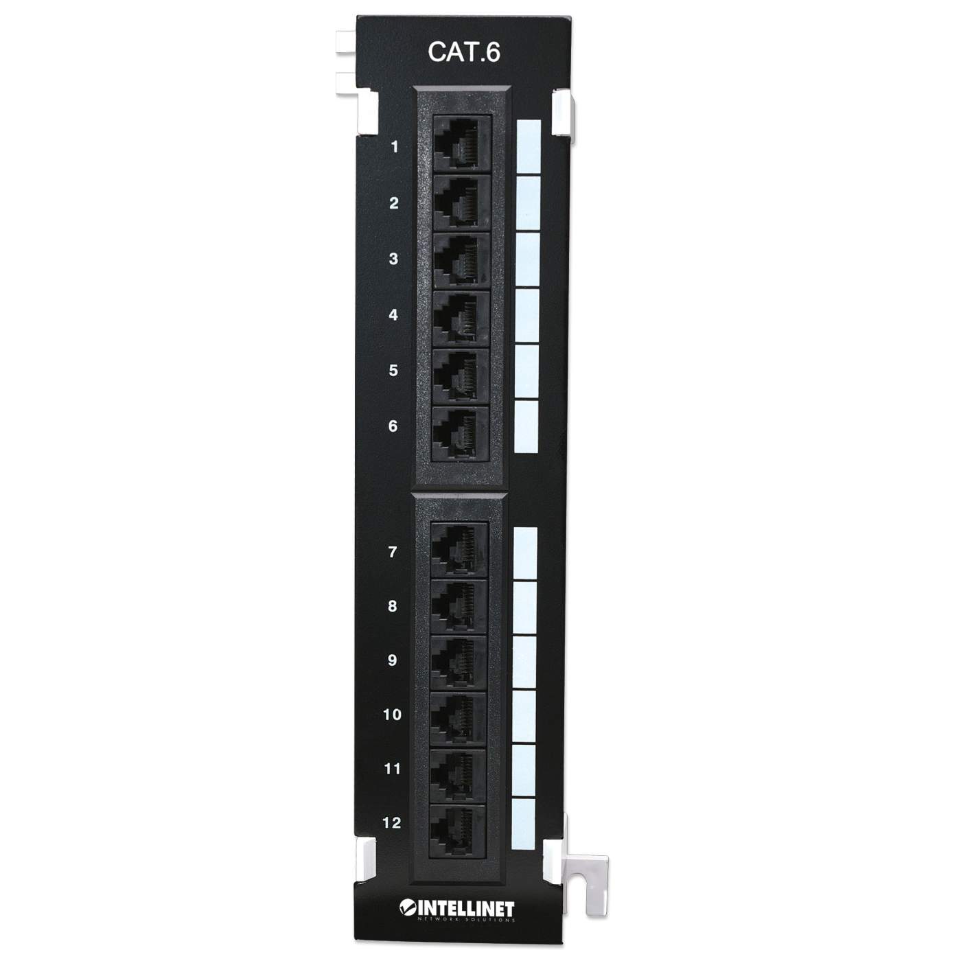 12-Port Cat6 Patchpanel zur Wandmontage Image 5
