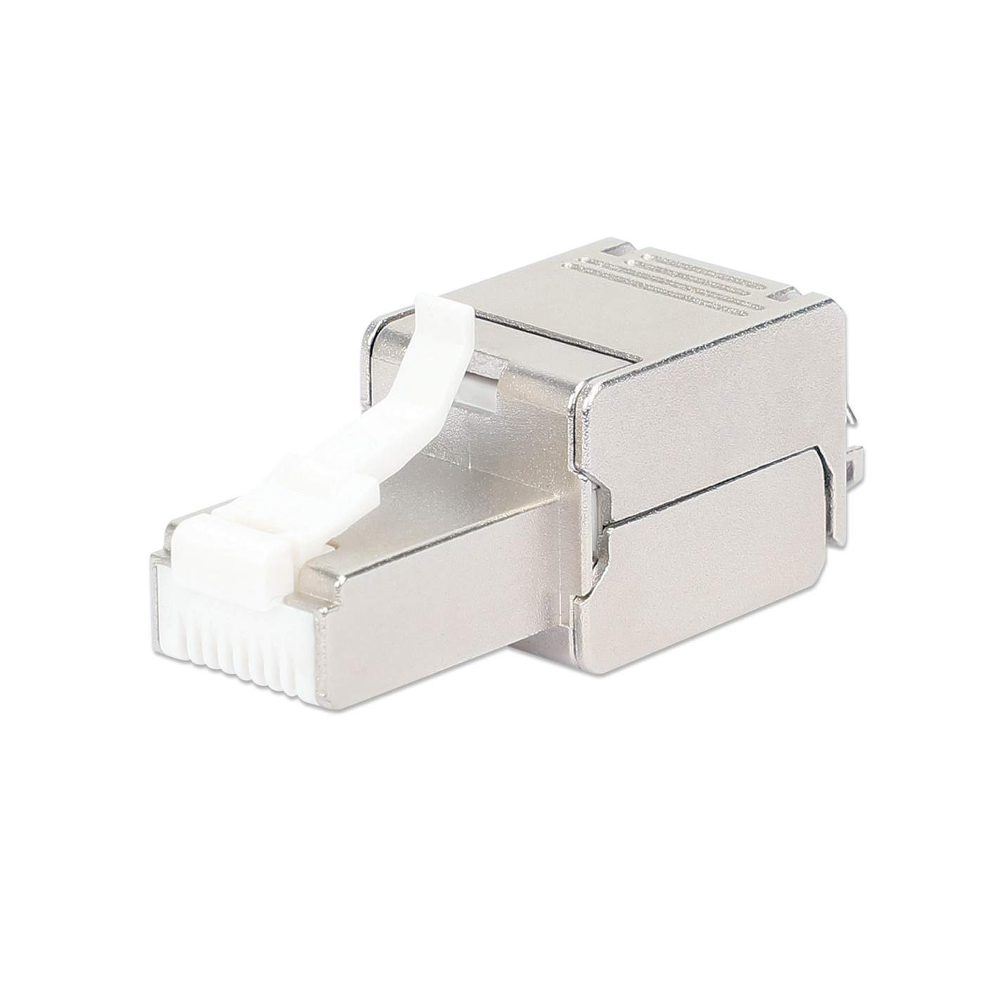 Cat6a 10G RJ45-Feldstecker, geschirmt und werkzeuglos Image 1