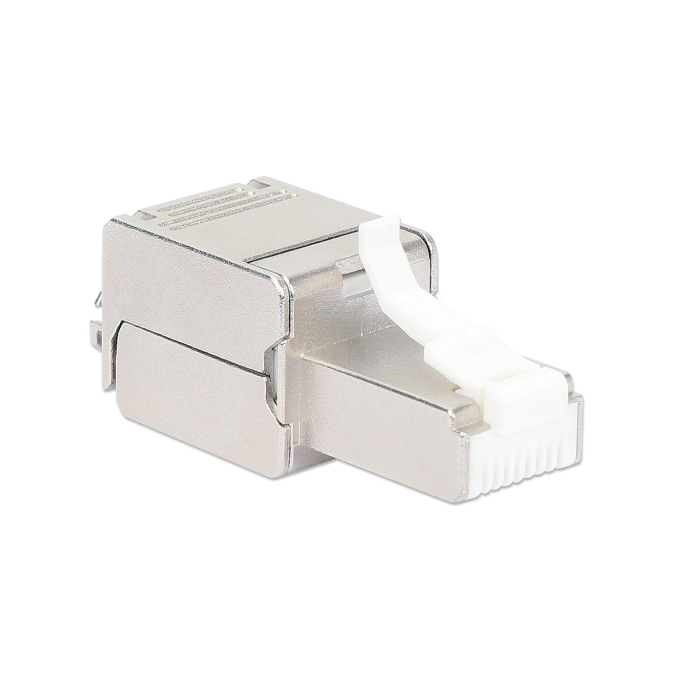 Cat6a 10G RJ45-Feldstecker, geschirmt und werkzeuglos Image 2