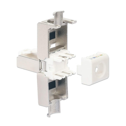 Cat6a 10G RJ45-Feldstecker, geschirmt und werkzeuglos Image 5