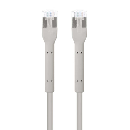 Cat6a F/FTP FlexiBoot Slim Netzwerk-Patchkabel, 0,3 m, grau Image 4