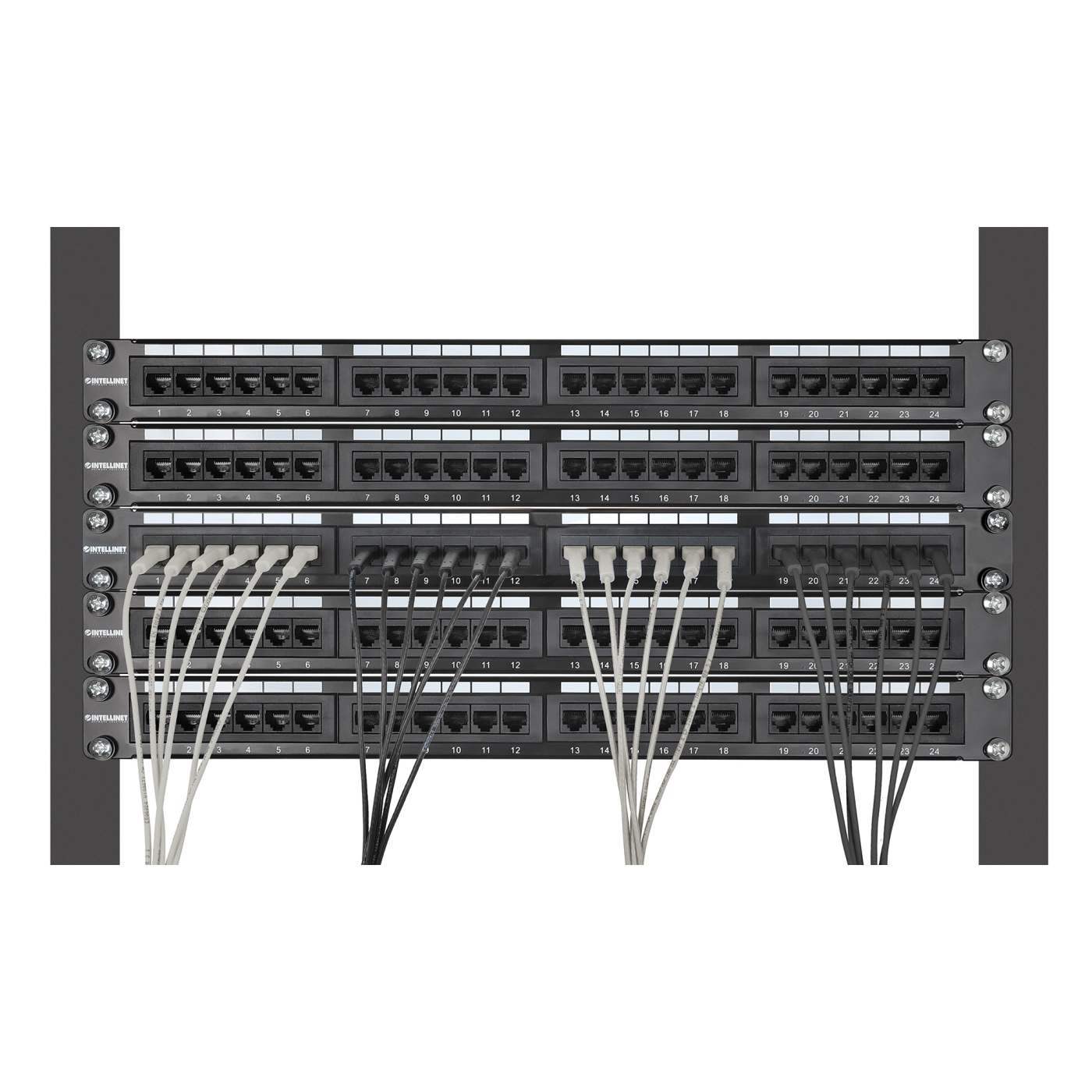 Cat6a F/FTP FlexiBoot Slim Netzwerk-Patchkabel, 0,3 m, grau Image 8