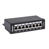 8-Port Cat6a Patchpanel, geschirmt Image 3