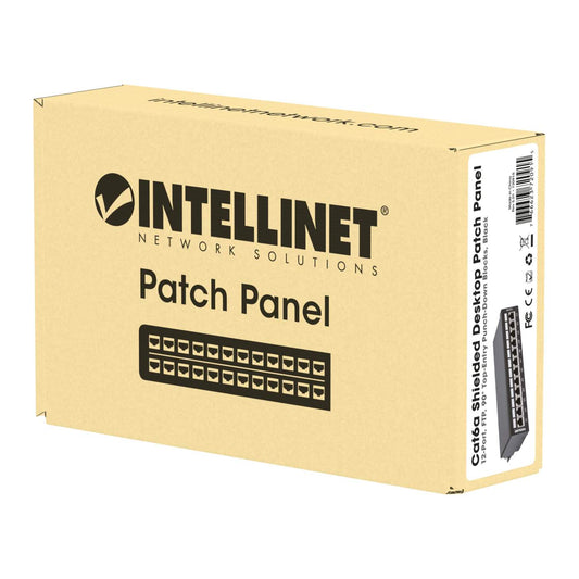 12-Port Cat6a Patchpanel, geschirmt Packaging Image 2