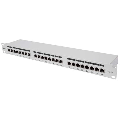 24-Port Cat6a Patchpanel, geschirmt Image 1