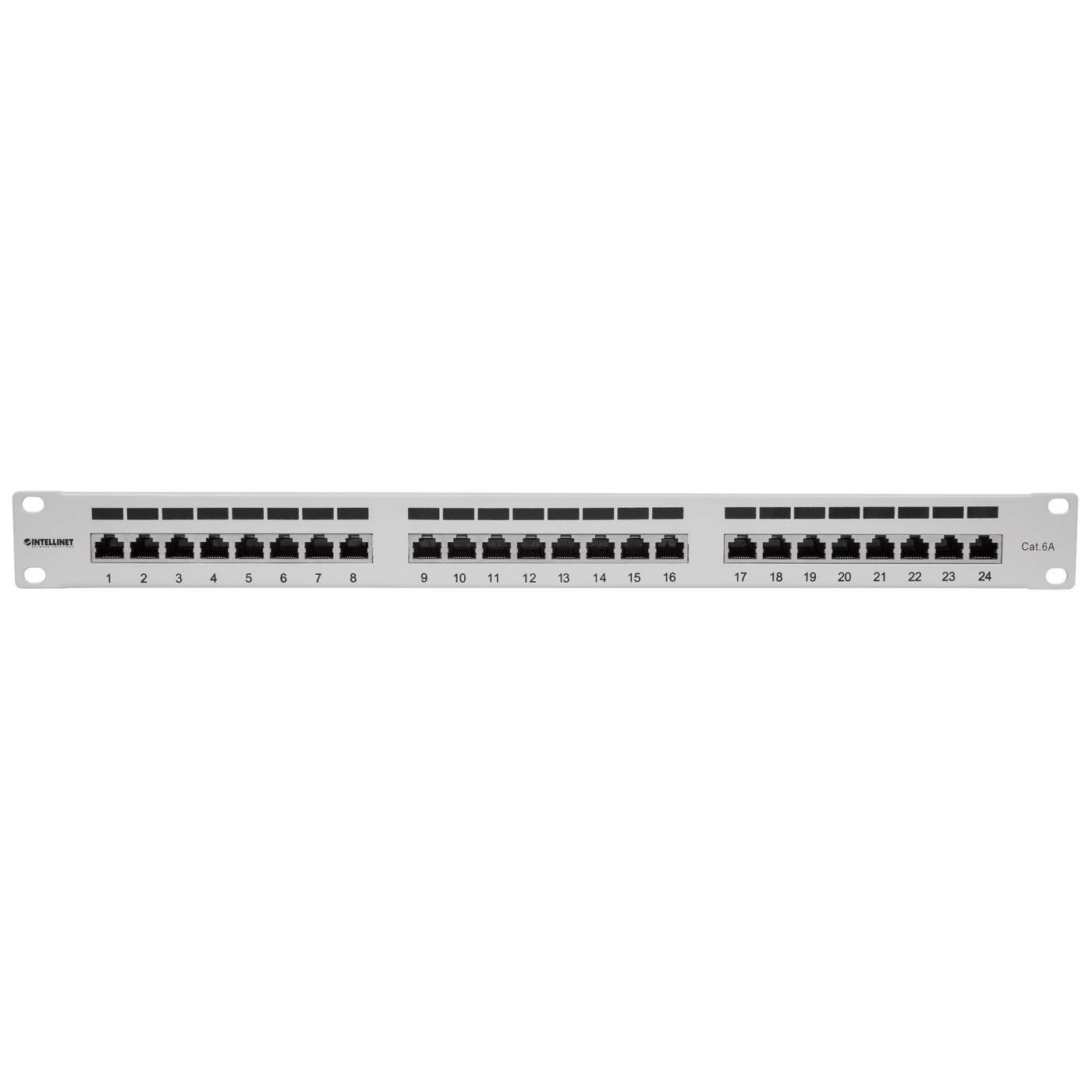 24-Port Cat6a Patchpanel, geschirmt Image 3
