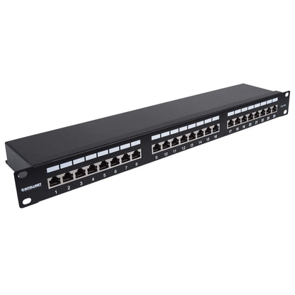 24-Port Cat6a Patchpanel, geschirmt Image 2