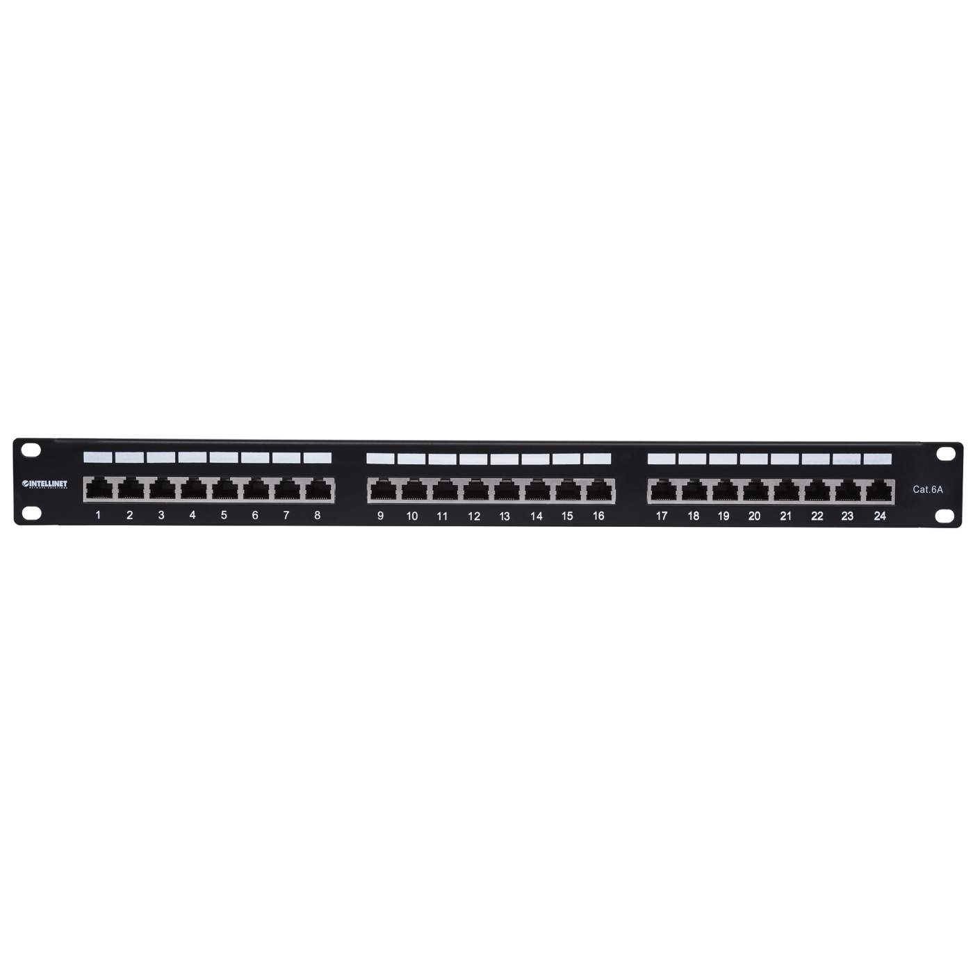 24-Port Cat6a Patchpanel, geschirmt Image 3