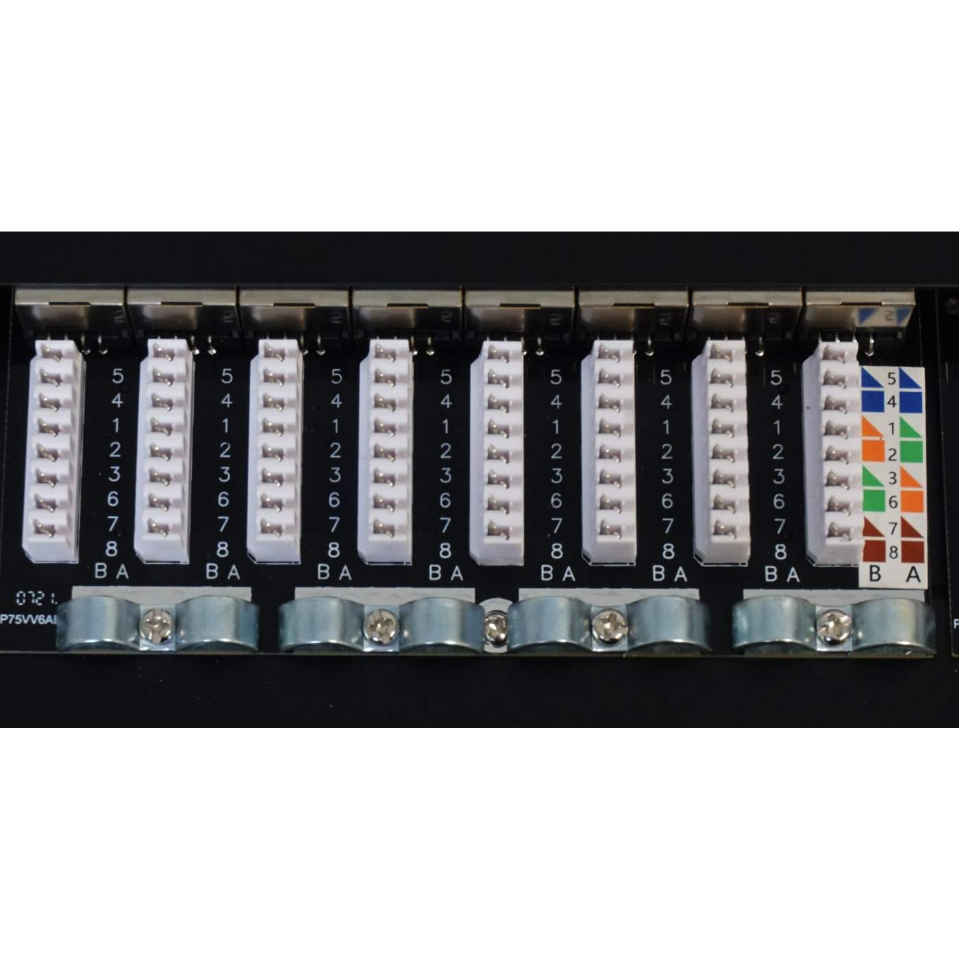 24-Port Cat6a Patchpanel, geschirmt Image 5