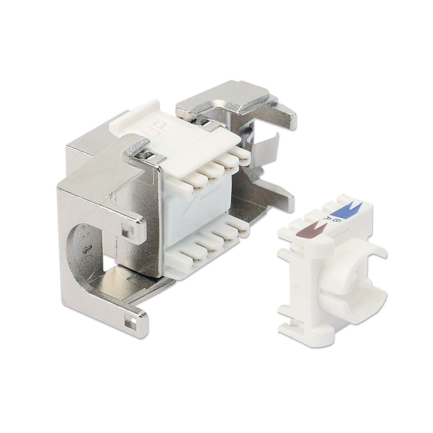 Cat8.1 40G Keystone-Modul, geschirmt und werkzeuglos Image 6