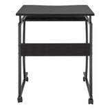 Kompakter Schreibtisch mit ausziehbarer Tastaturablage Image 6