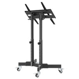 Kompakter TV-Ständer auf Rollen, höhenverstellbar, für 23" bis 70" Image 10