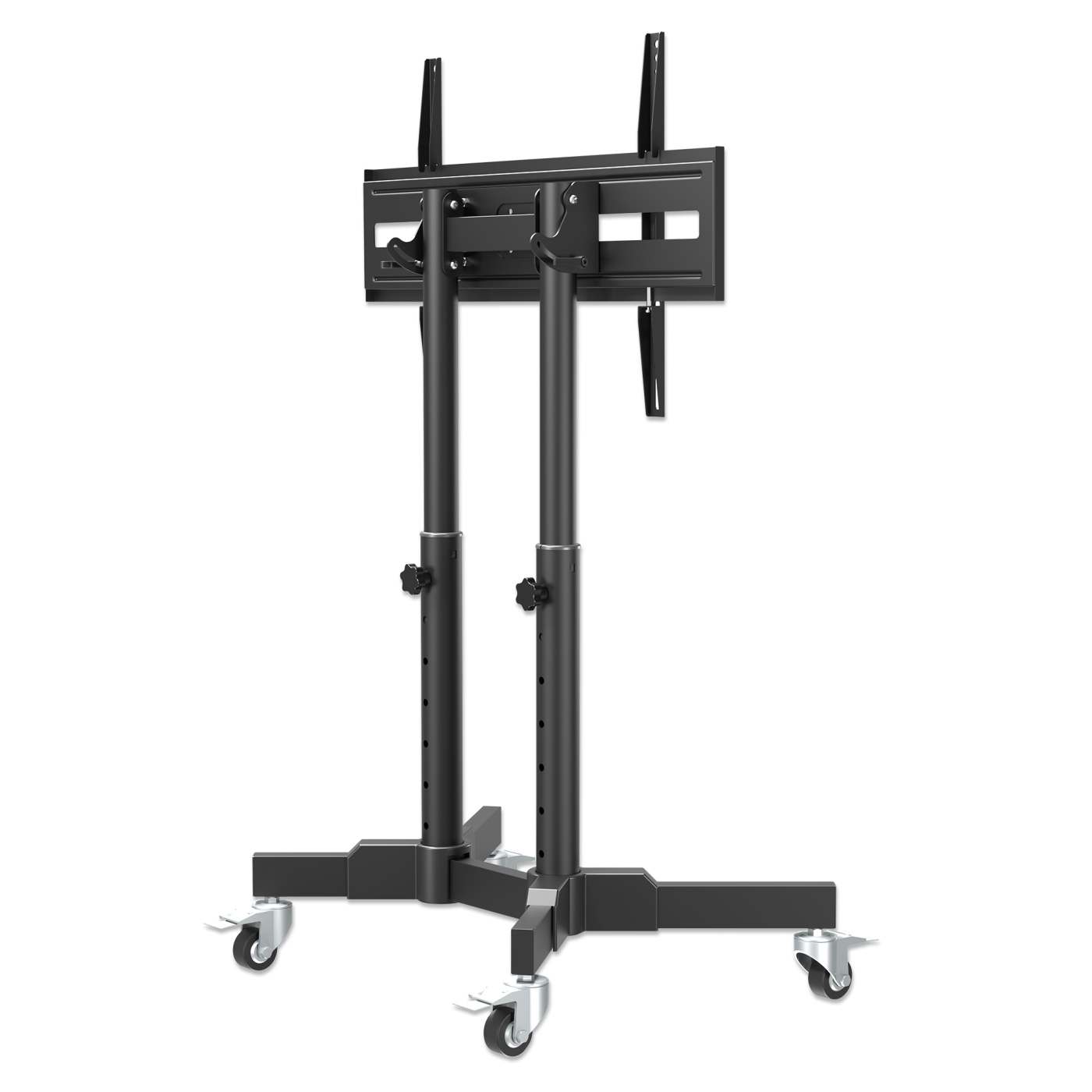 Kompakter TV-Ständer auf Rollen, höhenverstellbar, für 23" bis 70" Image 11