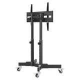 Kompakter TV-Ständer auf Rollen, höhenverstellbar, für 23" bis 70" Image 11