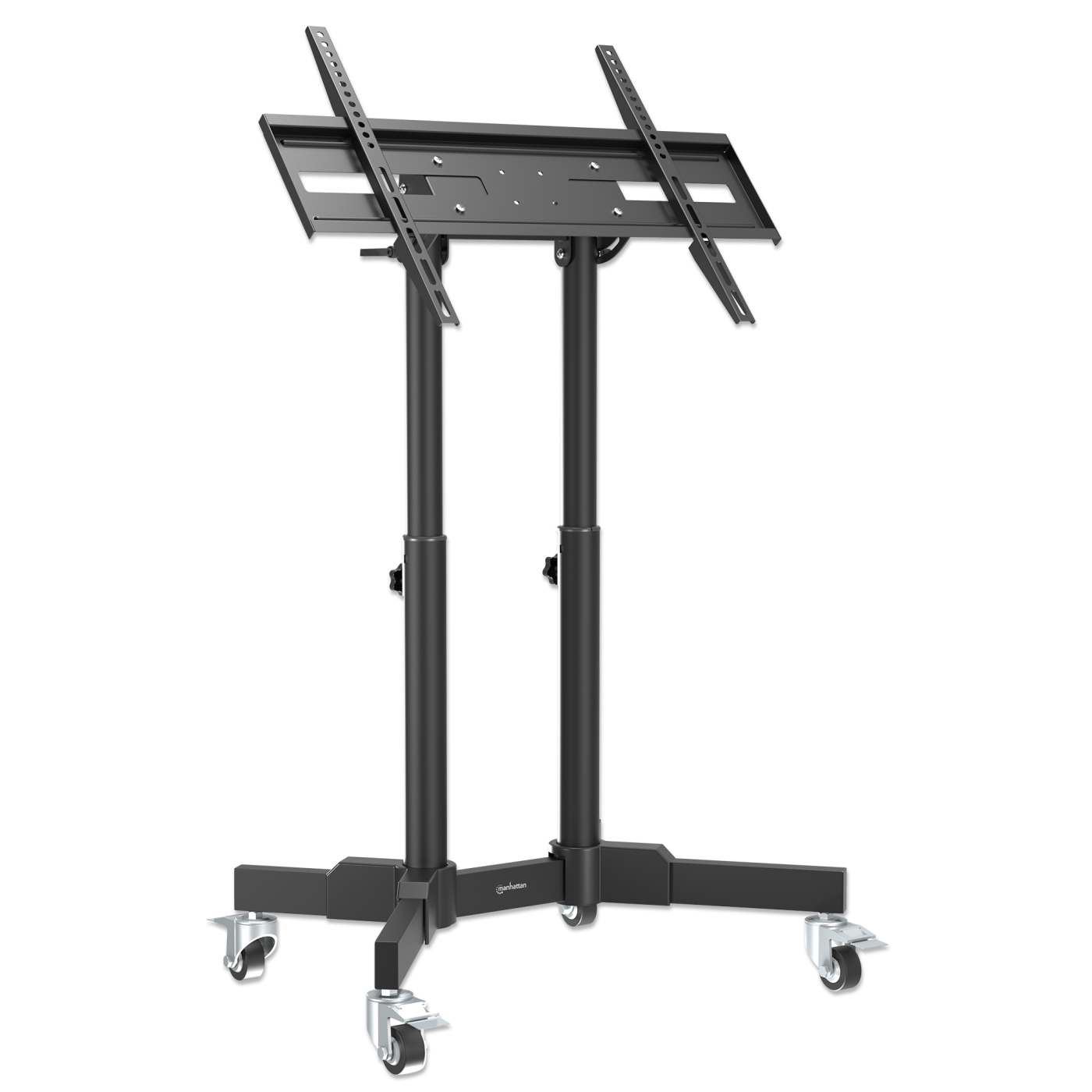 Kompakter TV-Ständer auf Rollen, höhenverstellbar, für 23" bis 70" Image 3