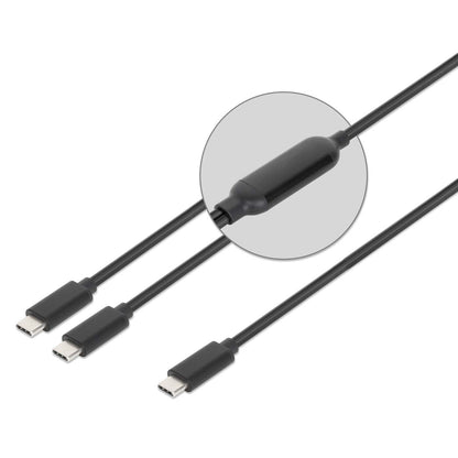 Dual USB-C Ladekabel 100 W, 2 m Image 11