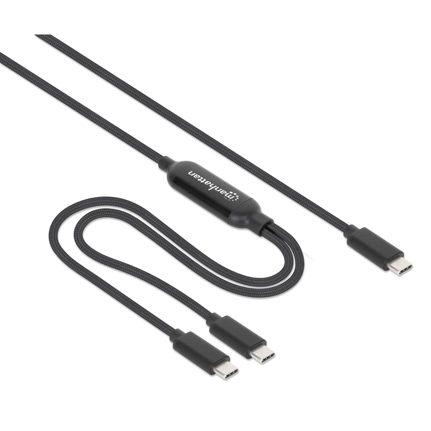 Dual USB-C Ladekabel 100 W, 2 m Image 4