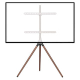 Mobiler TV-Ständer mit Stativbeinen und Staffelei-Design Image 12