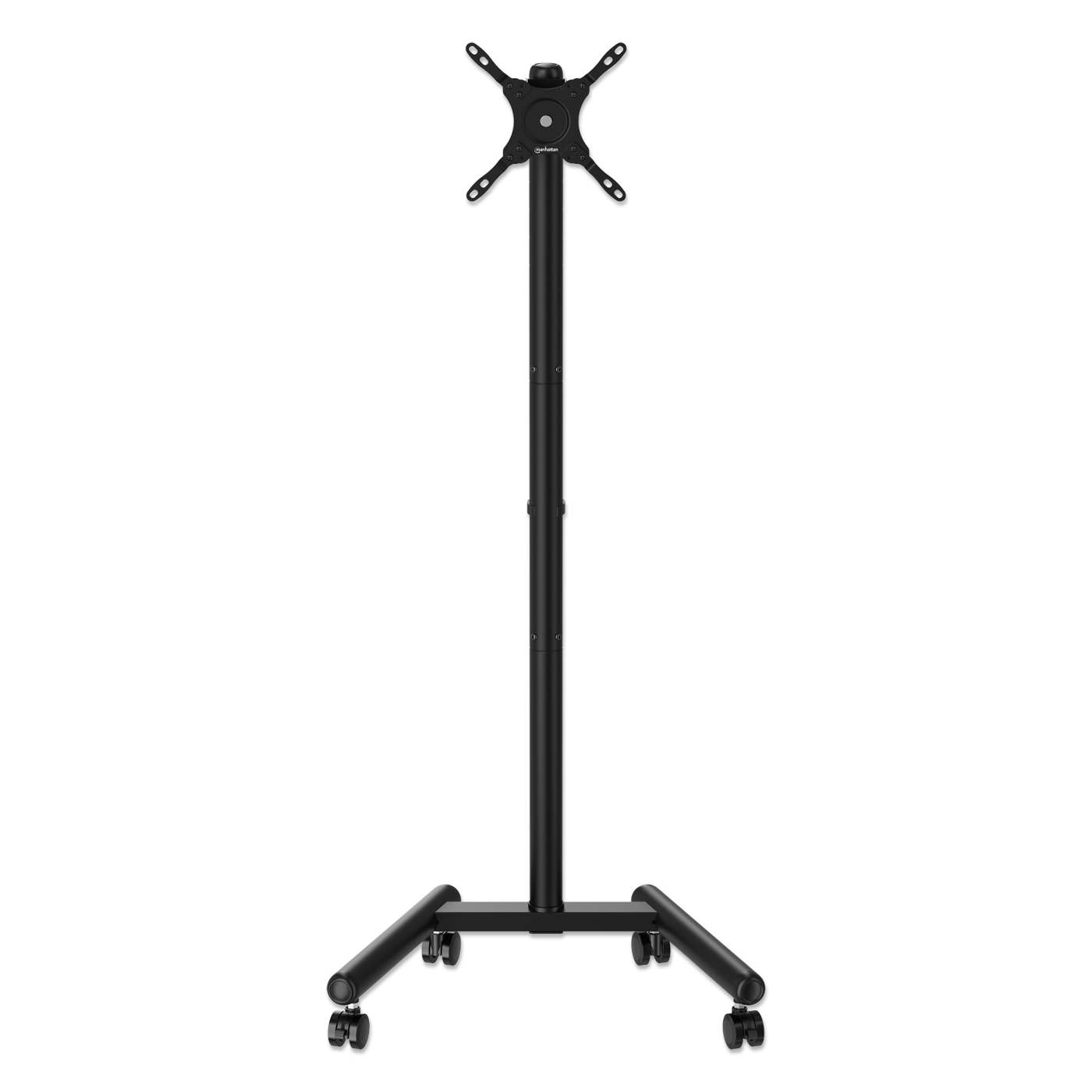 Kompakter TV-Ständer auf Rollen, Basic Line, höhenverstellbar, für 13" bis 50" Image 3