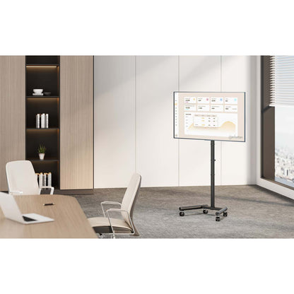 Kompakter TV-Ständer auf Rollen, Basic Line, höhenverstellbar, für 13" bis 50" Image 4