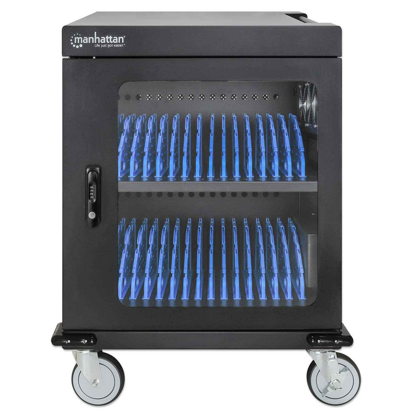 Ladeschrank auf Rollen mit 32 Steckdosen Image 4