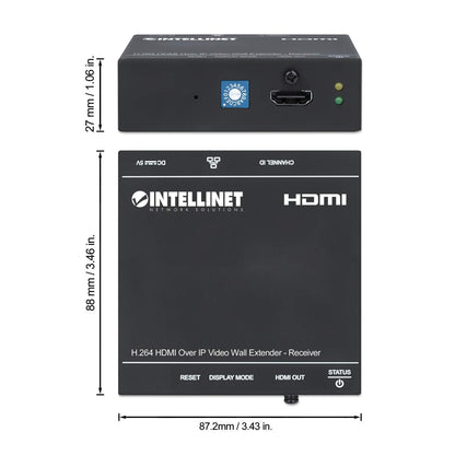 H.264 HDMI Over IP Videowand-Extender, Empfangsmodul Image 8
