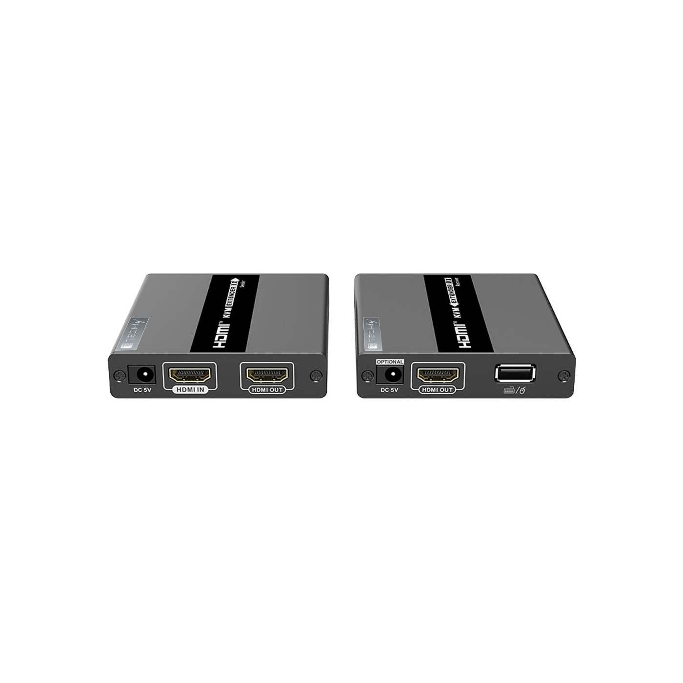 HDMI KVM over IP/Netzwerkkabel Extender Set 1080p, 60 m Image 1