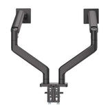 Tischhalterung mit mechanischer Feder und besonders hoher Traglast für zwei Monitore, Aluminium Image 9