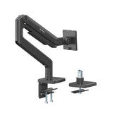 Tischhalterung mit mechanischer Feder und besonders hoher Traglast für einen Monitor, Aluminium Image 11