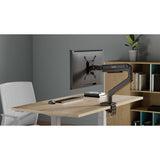Tischhalterung mit mechanischer Feder und besonders hoher Traglast für einen Monitor, Aluminium Image 3