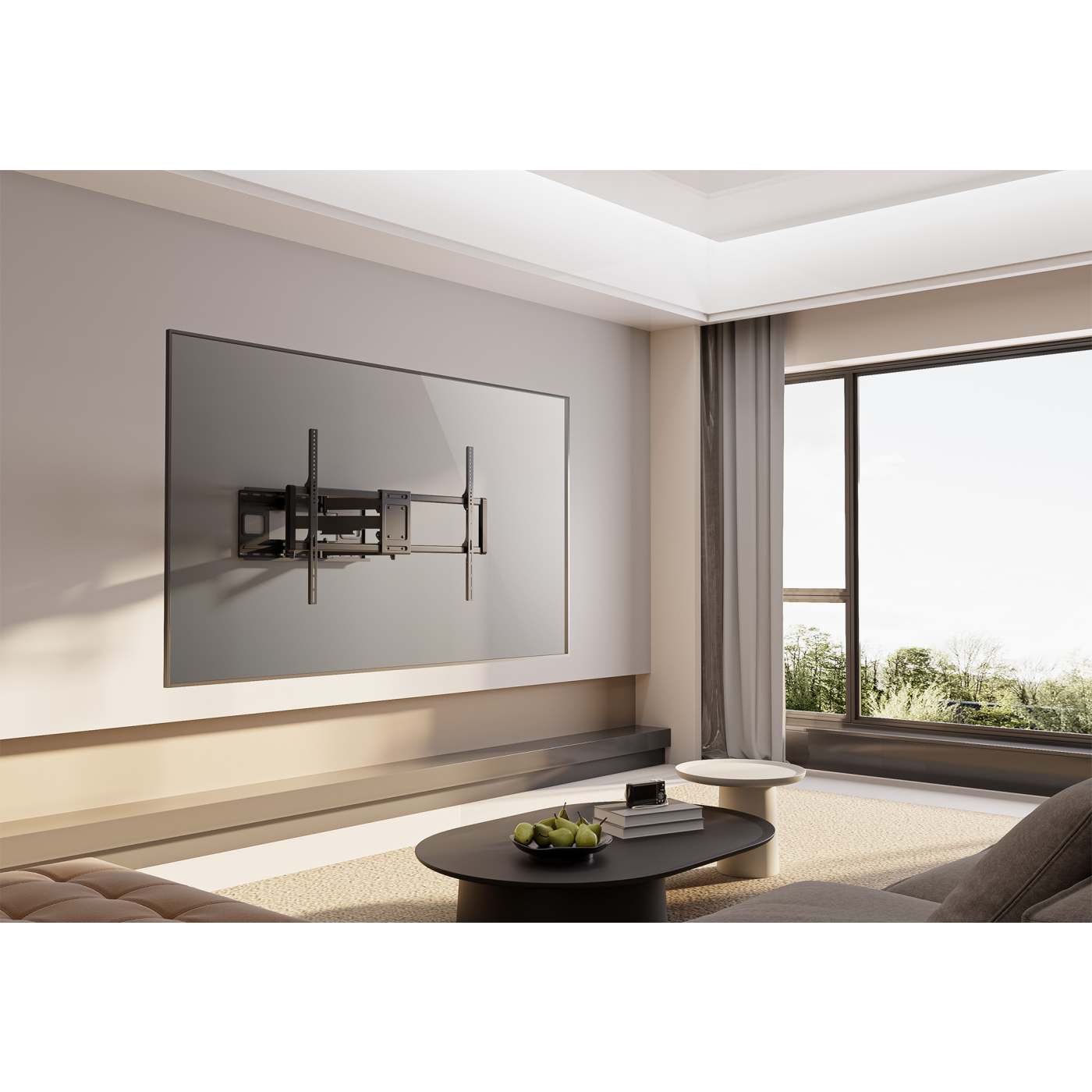 TV-Wandhalterung mit besonders hoher Traglast für Großbildschirme, vollbeweglich Image 13